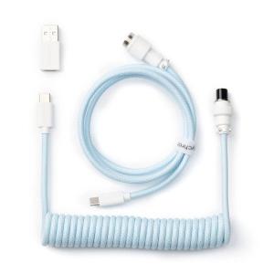 Keychron（キークロン） プレミアム・コイル式アビエイターUSBケーブル