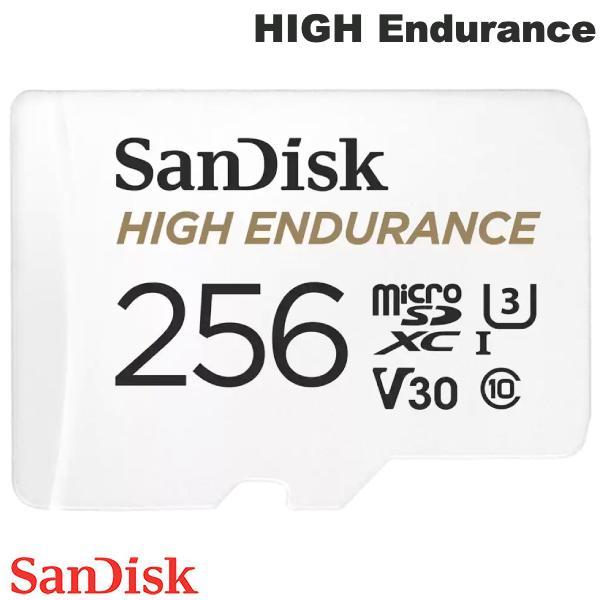 SanDisk サンディスク 256GB HIGH Endurance microSDXC R=10...