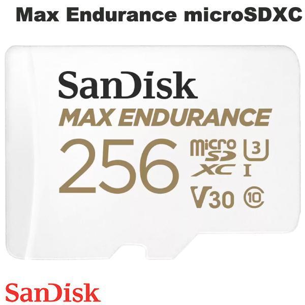 SanDisk サンディスク 256GB Max Endurance microSDXC R=100...