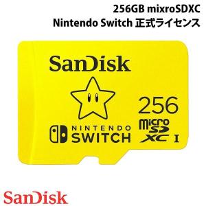 SanDisk 256GB microSDXC Licensed for Nintendo Switch 正式ライセンス UHS-I アダプタなし 海外パッケージ スーパースター ネコポス送料無料｜ec-kitcut