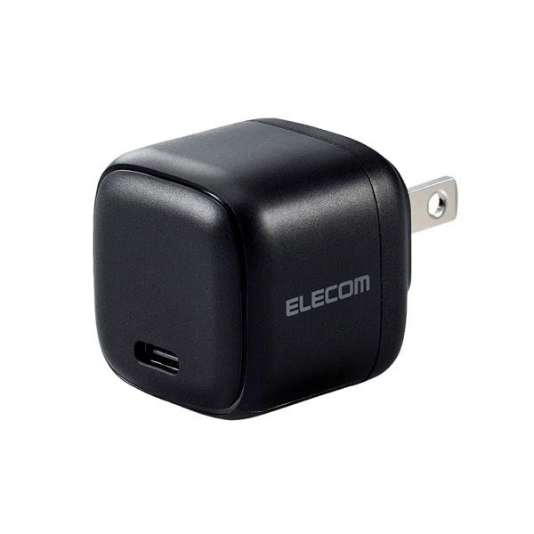 エレコム ELECOM USB Type-C 充電器 20W PD対応 1ポート 軽量 ブラック M...