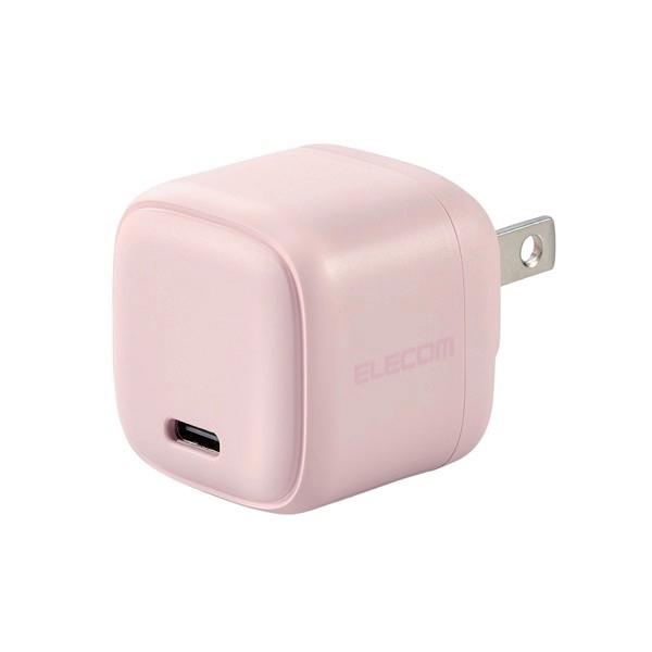 エレコム ELECOM USB Type-C 充電器 20W PD対応 1ポート 軽量 ピンク MP...