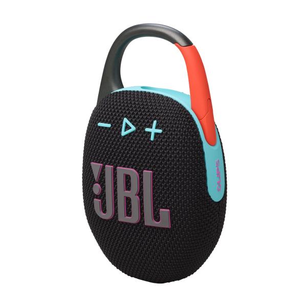 JBL CLIP 5 防水防塵 IP67 カラビナ付き ワイヤレス スピーカー Funky Blac...