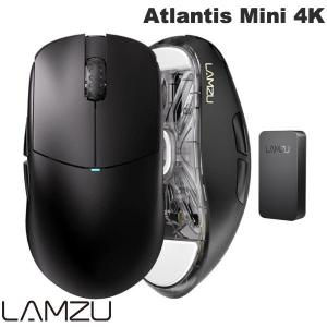 LAMZU ラムズ Atlantis Mini 4K 左右対称 4000Hz対応 超軽量 ワイヤレスゲーミングマウス Charcoal Black LAMZU-00003-CBLK ネコポス不可｜ec-kitcut