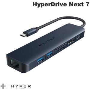 HYPER++ HyperDrive Next 7 Port USB-C ハブ PD対応 急速充電 4K60Hz HDMI USB3.2 USB-A microSD / SD4.0 HP-HD4003GL ネコポス不可｜ec-kitcut