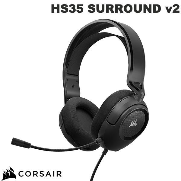 Corsair コルセア HS35 SURROUND v2 3.5mm 有線 ゲーミングヘッドセット...