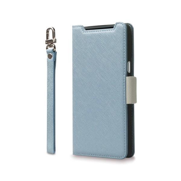 Corallo コラーロ Google Pixel 8a NU 手帳型ケース Blue + Grei...