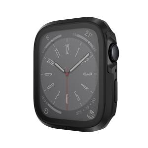 SwitchEasy スイッチイージー Apple Watch 41mm Series 9 / 8 / 7 Modern Hybrid Case Midnight Black SE_W41CSPCMH_BK ネコポス送料無料｜ec-kitcut