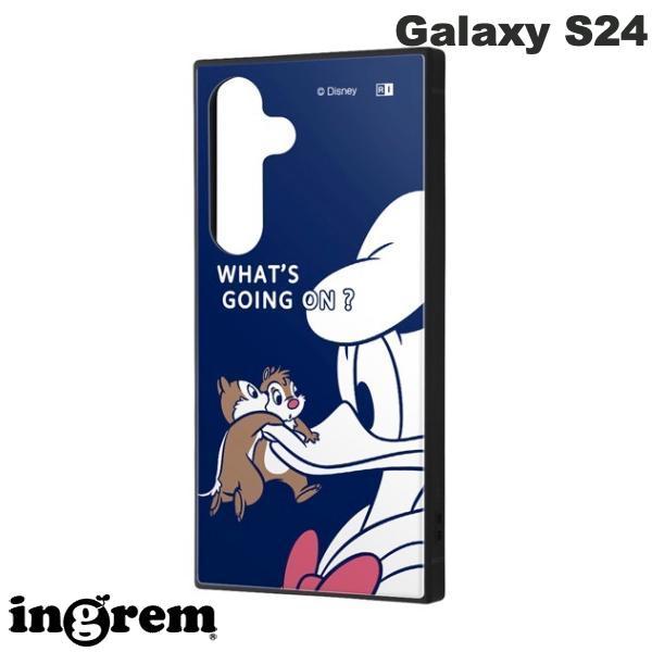 ingrem イングレム Galaxy S24 ディズニー ハイブリッドケース KAKU チップ&amp;デ...