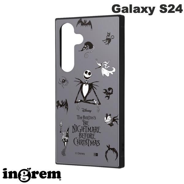 ingrem イングレム Galaxy S24 ディズニー ハイブリッドケース KAKU ナイトメア...