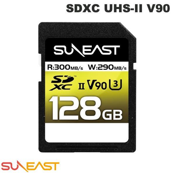SUNEAST 128GB ULTIMATE PRO SDXC UHS-II V90 プロフェッショ...