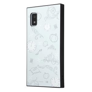 ingrem イングレム AQUOS wish3 ディズニー ハイブリッドケース KAKU シンデレラ_アイコン IQ-DAQL1K3TB/CN8の商品画像