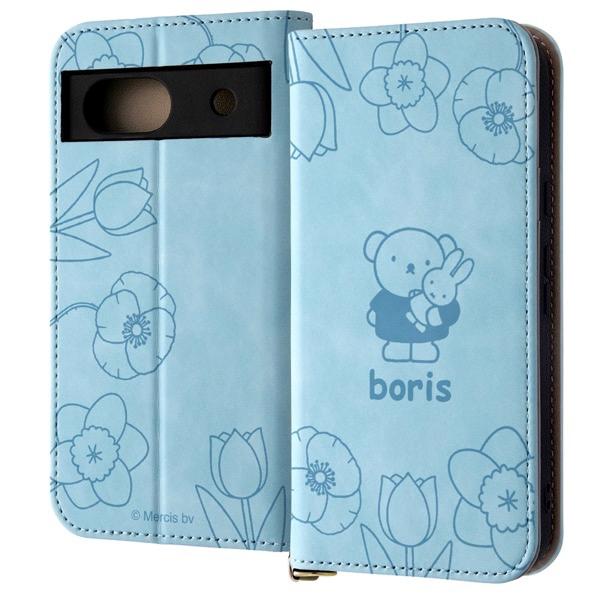 ingrem イングレム Google Pixel 8a ミッフィー 手帳型レザーケース Raffi...