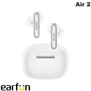 EarFun Air 2 完全ワイヤレスイヤホン EarFunAir2-White IPX7 防水 Bluetooth 5.3 ホワイト ネコポス不可｜ec-kitcut