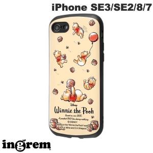 ingrem イングレム iPhone SE 第3世代 / SE 第2世代 / 8 / 7 ディズニー  超 保護ケース MiA プーさんとはちみつ IN-DP45AC4/PO12 ネコポス送料無料｜ec-kitcut