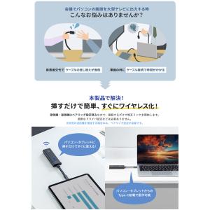 SANWA サンワサプライ 4K対応ワイヤレス...の詳細画像2