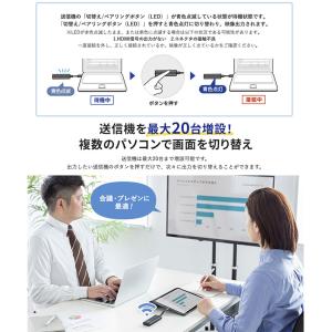 SANWA サンワサプライ 4K対応ワイヤレス...の詳細画像3