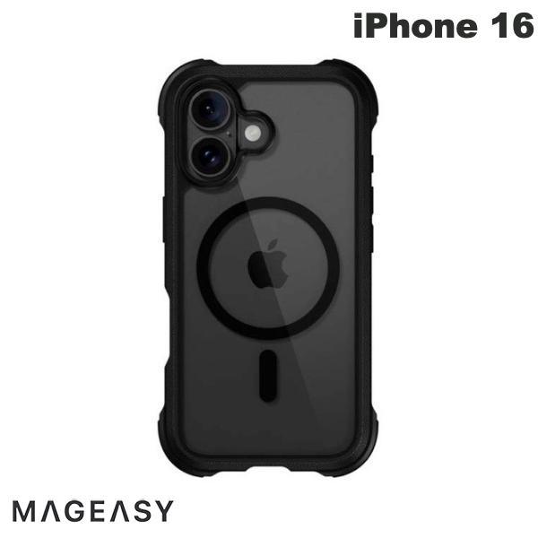 MagEasy マグイージー iPhone 16 Odyssey M MagSafe対応 耐衝撃ケー...