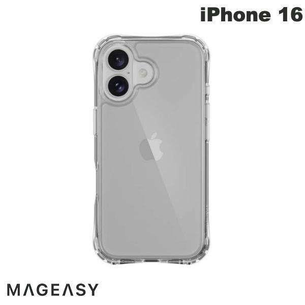 MagEasy マグイージー iPhone 16 Atoms PCxTPU ハイブリッドケース Tr...
