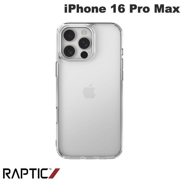 RAPTIC ラプティック iPhone 16 Pro Max Clear Vue PCxTPU ハ...