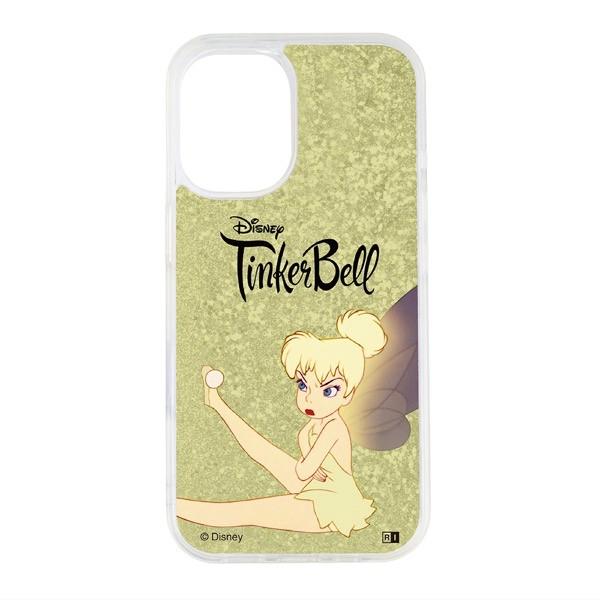 ingrem イングレム iPhone 16 ディズニー 衝撃吸収 バンパー 動く キラキラ ラメ ...