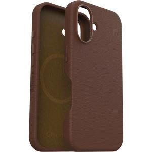 OtterBox オッターボックス iPhone 16 Symmetry Cactus Leather シンメトリー 耐衝撃 MagSafe対応 Rich Adobe Brown 77-96305