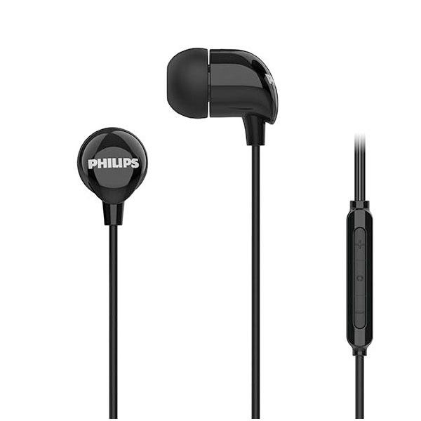 PHILIPS フィリップス TAE2146 USB-C カナル型 有線イヤホン 1.2 m ブラッ...