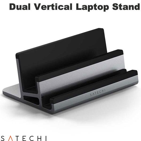 Satechi サテチ Dual Vertical Laptop Stand デュアルバーティカルラ...