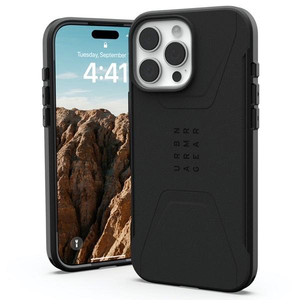 UAG ユーエージー iPhone 16 Pro Max CIVILIAN シビリアン 耐衝撃ケース...
