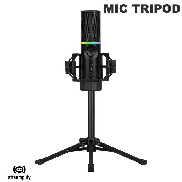 Streamplify MIC TRIPOD ゲーミングマイク コンデンサー型 単一指向性 48kH...