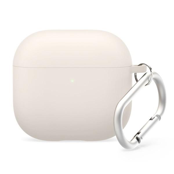 elago エラゴ AirPods 4 LIQUID HYBRID HANG カラビナ付き シリコン...