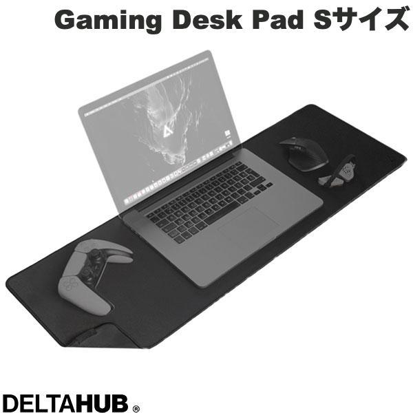 DELTAHUB デルタハブ Gaming Desk Pad Sサイズ Black デスクマット 9...