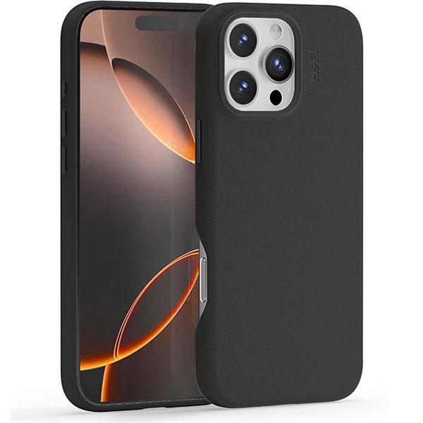 MOFT iPhone 16 Pro Max MOVASレザーケース MagSafe対応 ジェットブ...