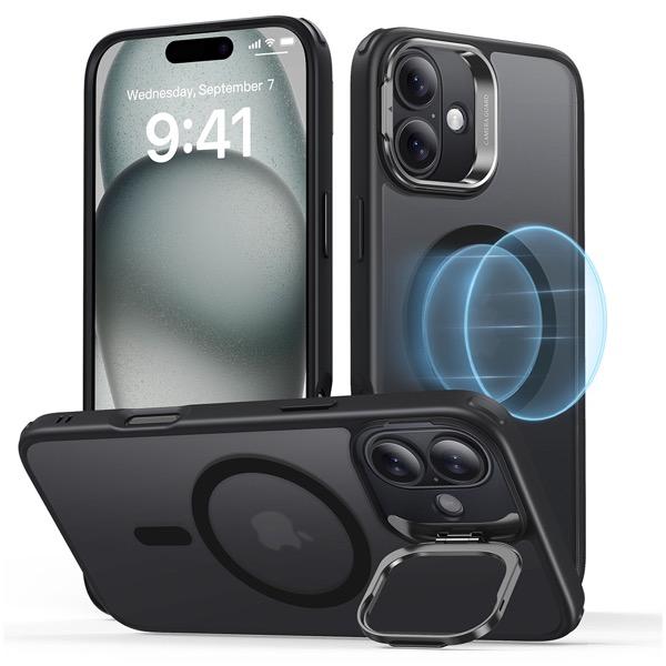 ESR イーエスアール iPhone 16 Classic Hybrid Case with Sta...