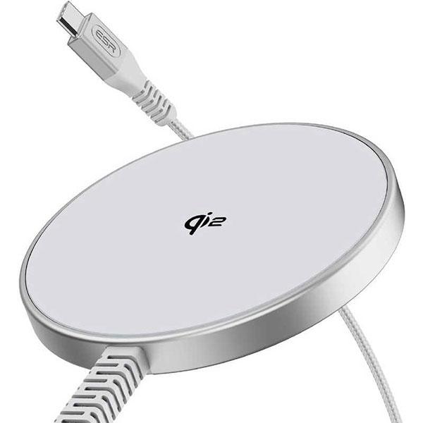 ESR Qi2 15W ワイヤレス充電器 MagSafe対応 mini MagSafe Wirele...
