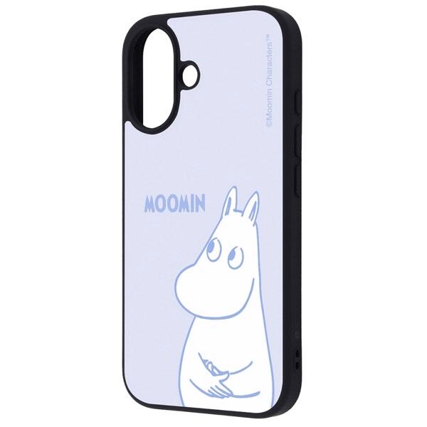 ingrem イングレム iPhone 16 ムーミン maru 衝撃吸収 バンパー ハイブリッドケ...