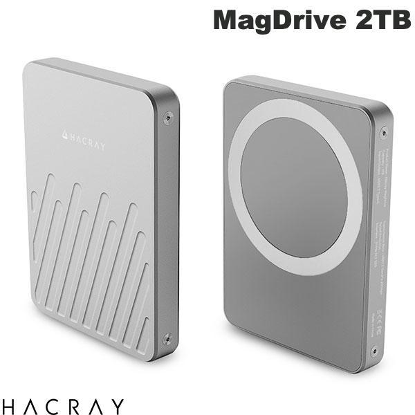 HACRAY ハクライ MagDrive 2TB MagSafe対応 新型ポータブルSSD HR27...
