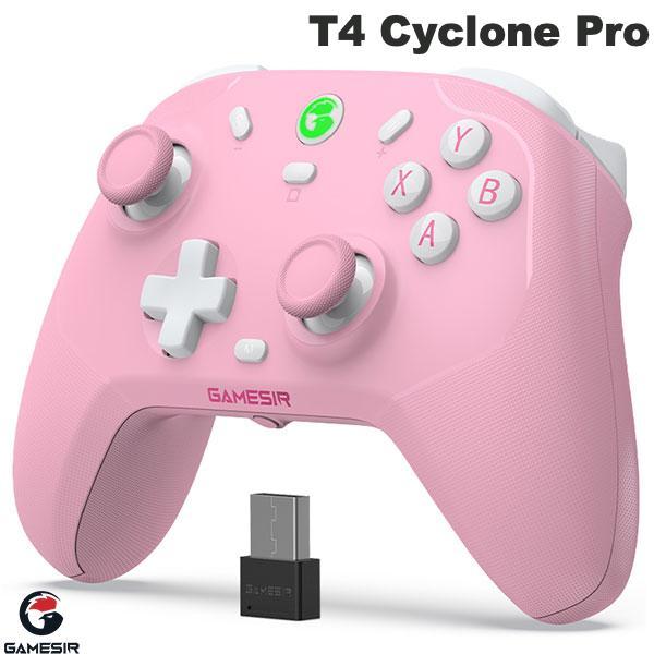 GameSir T4 Cyclone Pro 6軸ジャイロ搭載 ワイヤレス &amp; 有線ゲーミングコント...