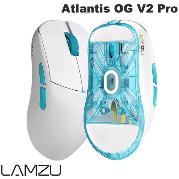 LAMZU Atlantis OG V2 Pro ワイヤレスゲーミングマウス Polar White...