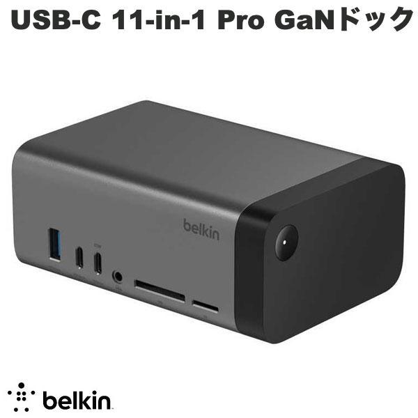 BELKIN ベルキン Connect USB-C 11-in-1 Pro GaN Dock 150...