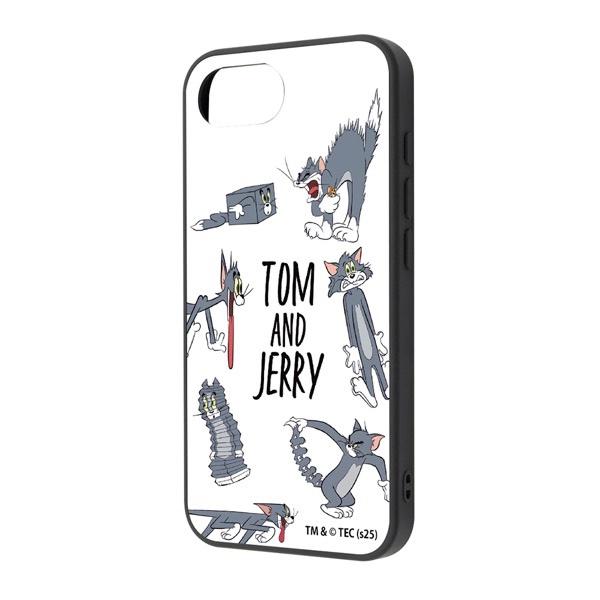 ingrem イングレム iPhone 16e トムとジェリー maru 衝撃吸収 バンパー ハイブ...