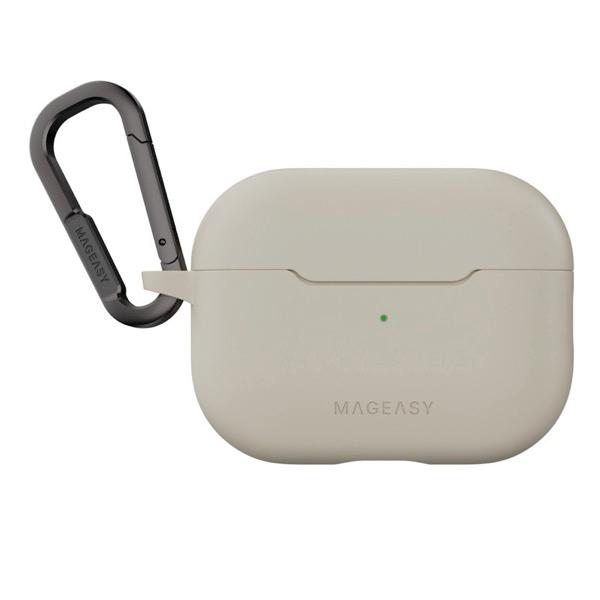 MagEasy マグイージー AirPods Pro 第 2 / 1世代 SKIN カラビナ付き耐衝...
