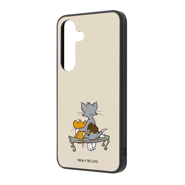 ingrem イングレム Galaxy S25 トムとジェリー maru 衝撃吸収 バンパー ハイブ...
