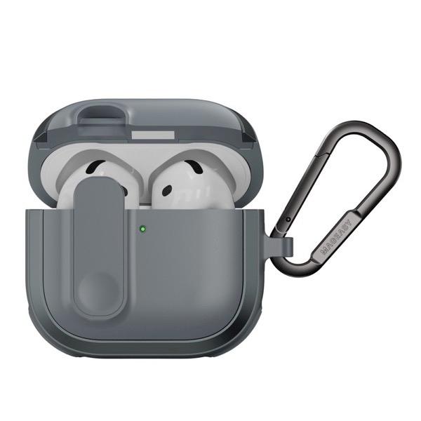 MagEasy マグイージー AirPods 4 Odyssey カラビナ付き耐衝撃ケース Meta...