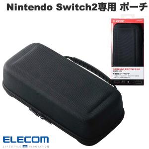 エレコム ELECOM Nintendo Switch2専用 ポーチ 大容量 ブラック GM-NS225EVMBK