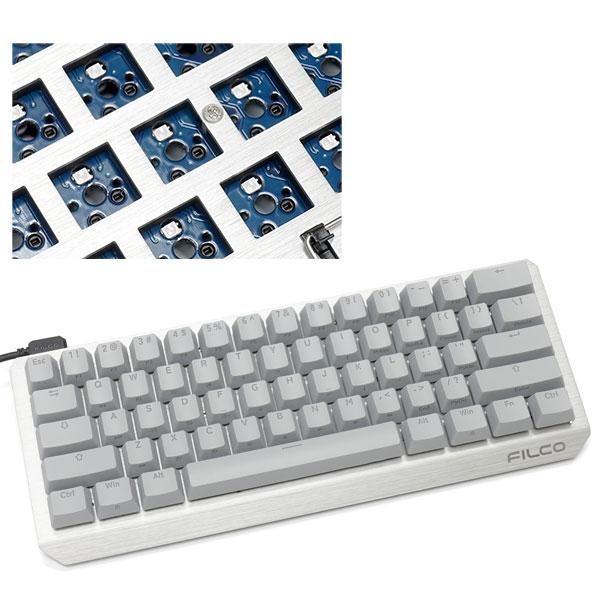 FILCO Majestouch LUCE60 英語配列 スイッチレスタイプ 有線 RGB キーキャ...
