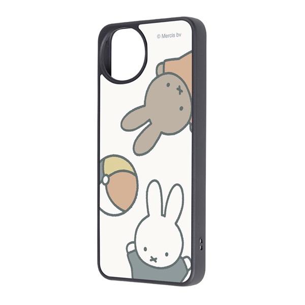 ingrem イングレム AQUOS wish5 ミッフィー maru 衝撃吸収 バンパー ハイブリ...