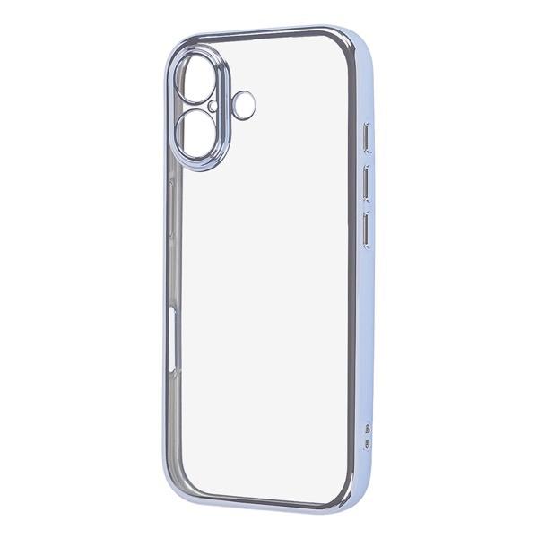 Ray Out レイアウト iPhone 17 ソフトケース 精密設計 フレームメッキ ライトブルー...