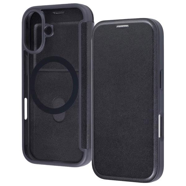 Ray Out レイアウト iPhone 17 クリアフリップケース マグネット マグネット充電対応...