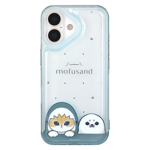 iPhone 17 ケース mofusand IIIIfi+ イーフィット Clear ケース サメ...